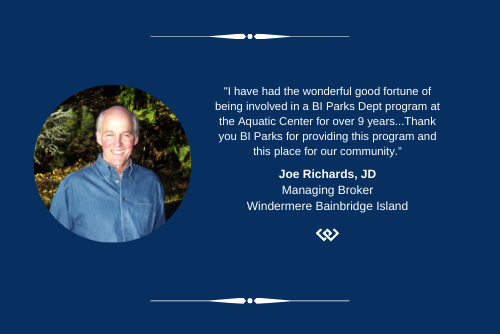 Joe Richards Bainbridge Parks Dept quote